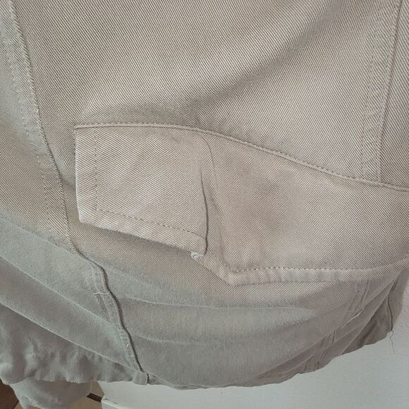 Torrid Drape Front Silver Sage Hooded Anorak Jacket Size 2 2x - Picture 5 of 8